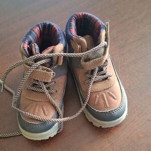 Carter's Brown and Blue Kids Boots